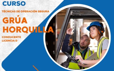 Curso grúa horquilla conducente a licencia D